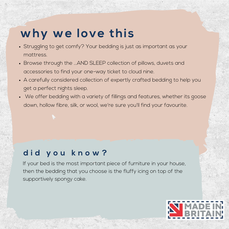 Why we love ...and Sleep