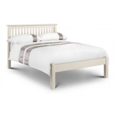 Annie Soft Cream Shaker Bed Frame