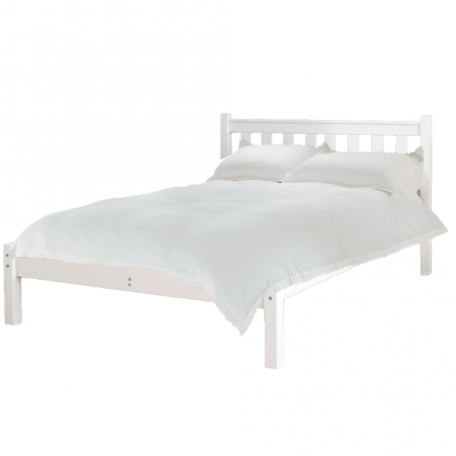 254 Studio Mill Shaker White | Kingsize Bed Frame