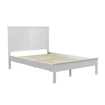 Natalia White Bed Frame