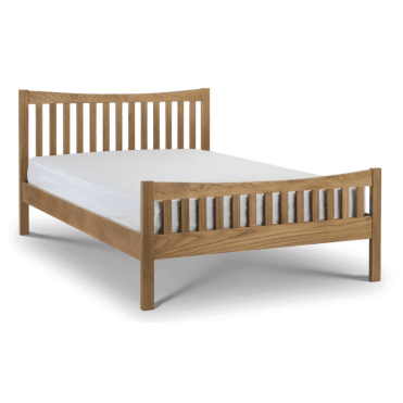 Ollie Solid Oak Shaker Bed Frame