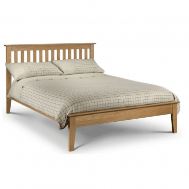 Oscar Solid Oak Shaker Bed Frame