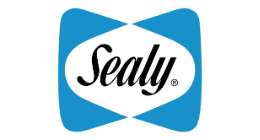 Sealy Double  Kingsley Mattress Non Storage Platform Divan Set & Clyde Strutted Headboard 