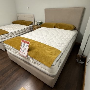 Kingsize Millbrook Nova Foresta 2000 Medium 2+2 Conti Drawers Divan Set & Headboard 