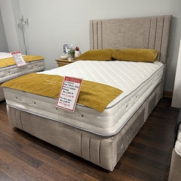 Kingsize Millbrook Nova Foresta 3000 Soft 2+2 Conti Drawers Divan Set & Headboard 