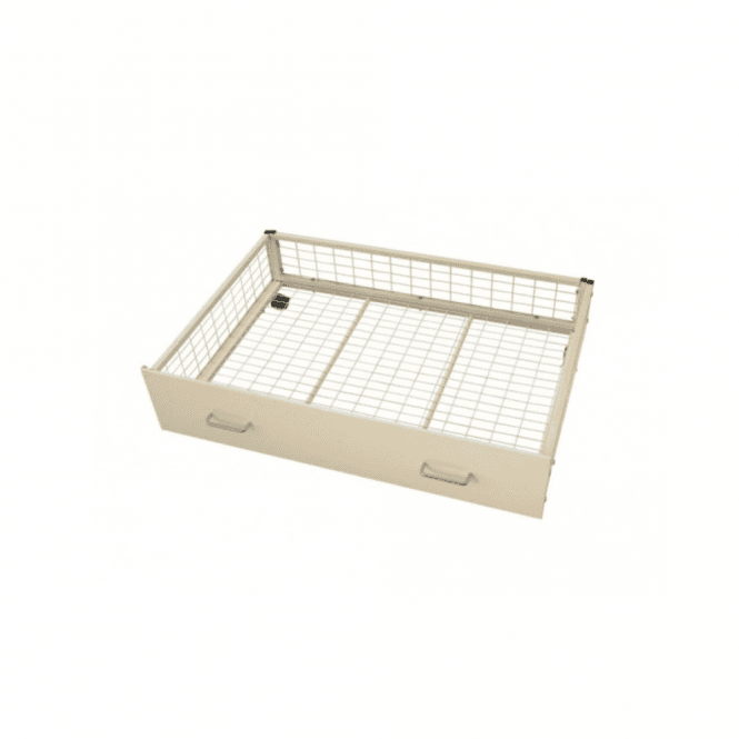 Metal Urban White Under Bed Pair Of Drawers