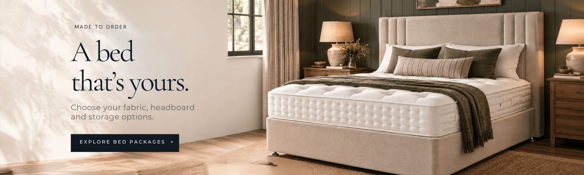 A bed that's yours