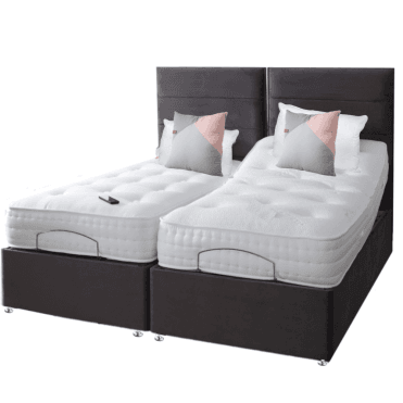 Kingsize (2x Small Singles) Natural 1000 Adjustable Mattress