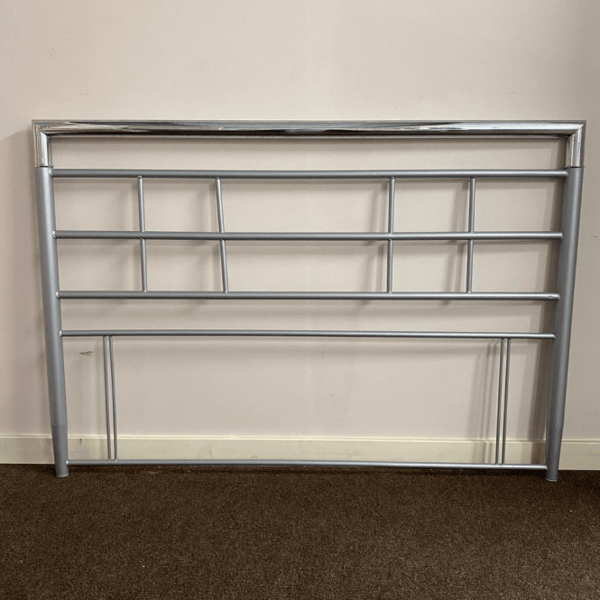 Simply Beds® Kingsize Atlas Chrome Headboard 