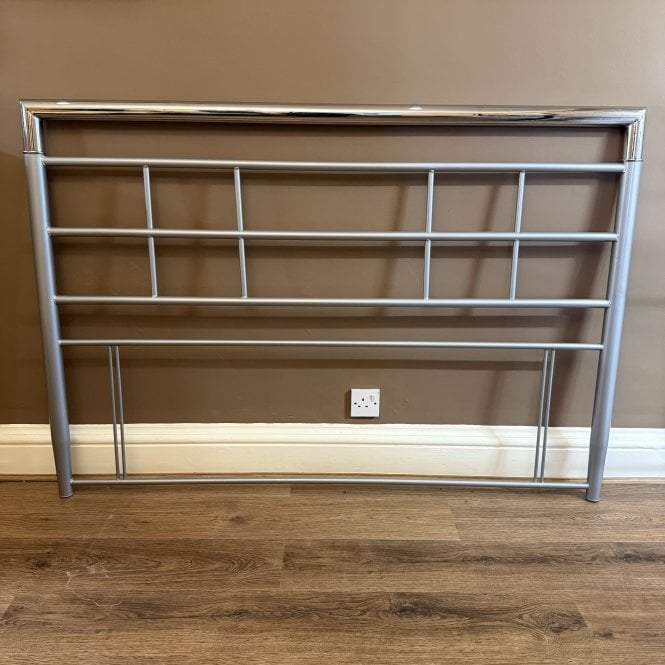 Simply Beds® Kingsize Atlas Chrome Headboard 
