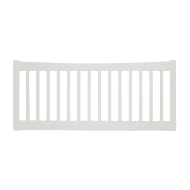 Single Alice White Headboard 