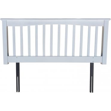 Single Gere Whte Headboard 